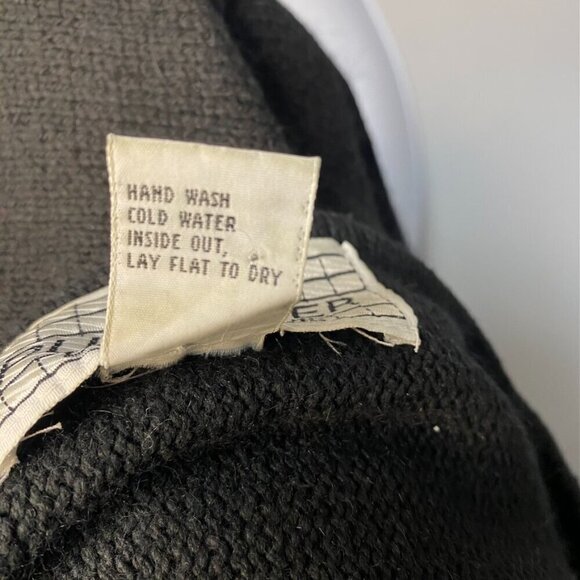 *Vintage* 90s Grandma Floral Embroidered Silk Blend Women's Sweater Size M - Picture 7 of 7